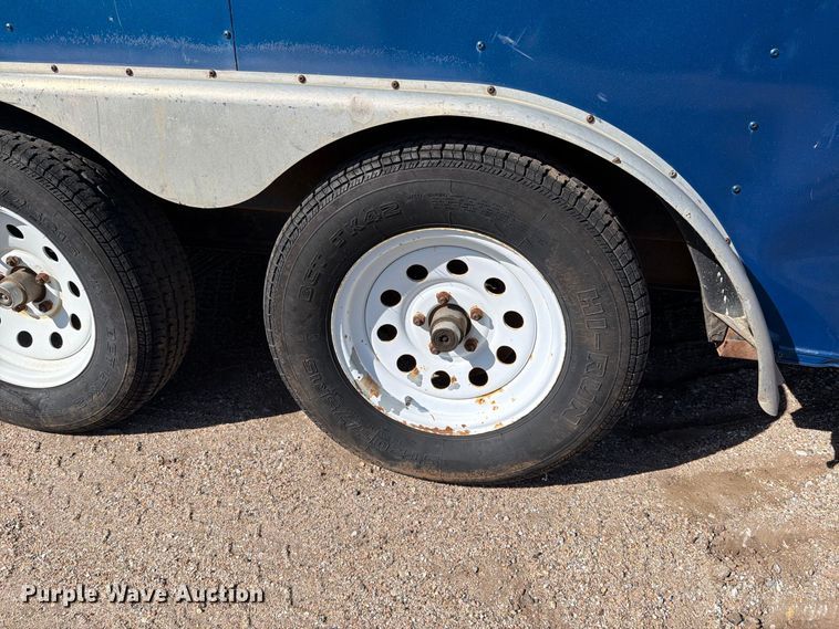image for item DW6792 1998 Southwest enclosed cargo trailer