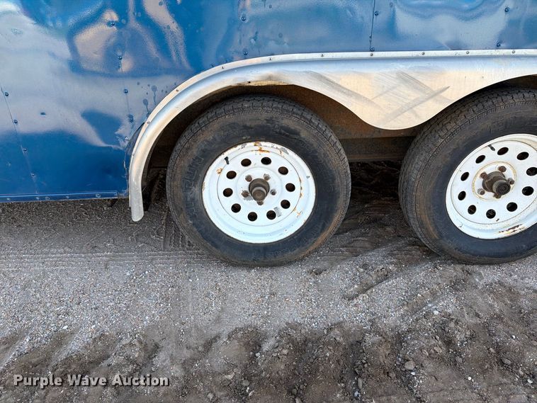 image for item DW6792 1998 Southwest enclosed cargo trailer
