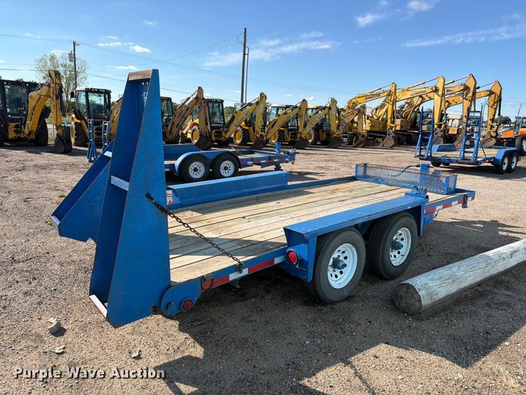 image for item DW6795 1999 Belshe equipment trailer