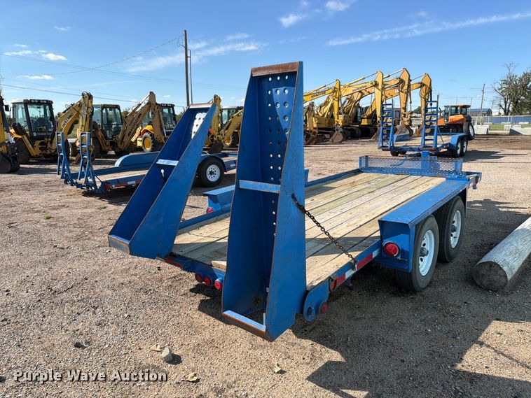 image for item DW6795 1999 Belshe equipment trailer