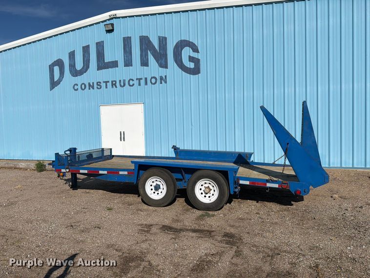 image for item DW6795 1999 Belshe equipment trailer