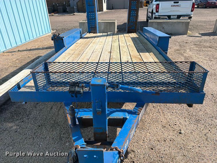 image for item DW6795 1999 Belshe equipment trailer