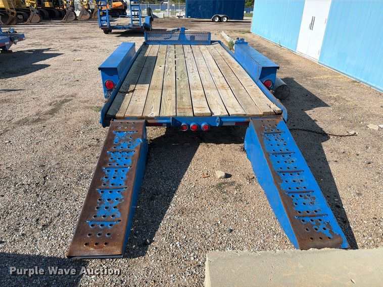 image for item DW6795 1999 Belshe equipment trailer