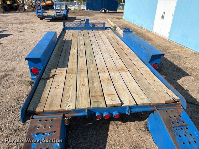 image for item DW6795 1999 Belshe equipment trailer