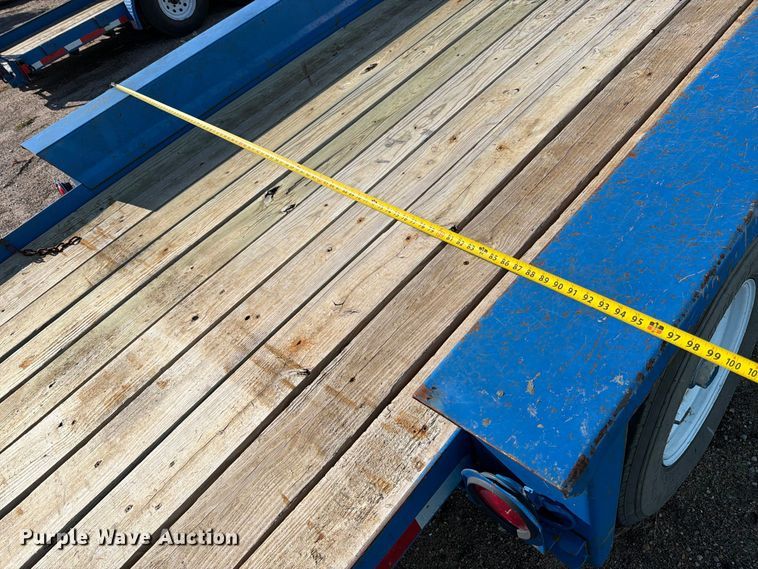 image for item DW6795 1999 Belshe equipment trailer