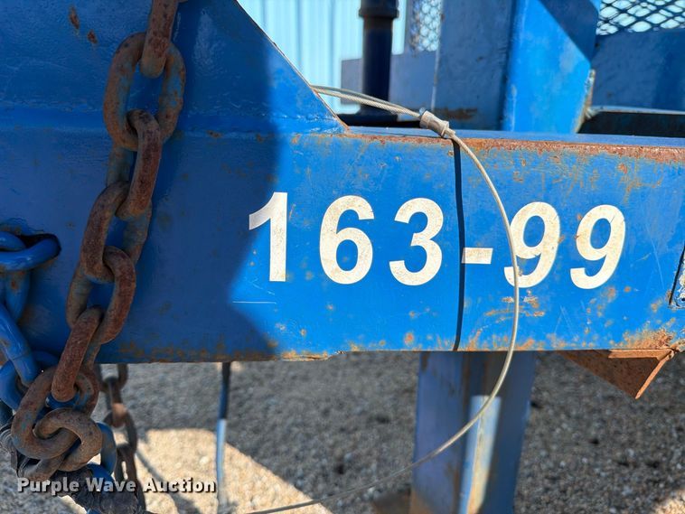 image for item DW6795 1999 Belshe equipment trailer