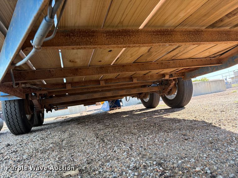 image for item DW6795 1999 Belshe equipment trailer
