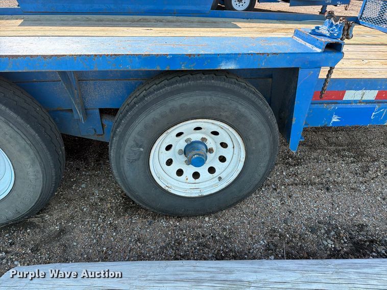 image for item DW6795 1999 Belshe equipment trailer