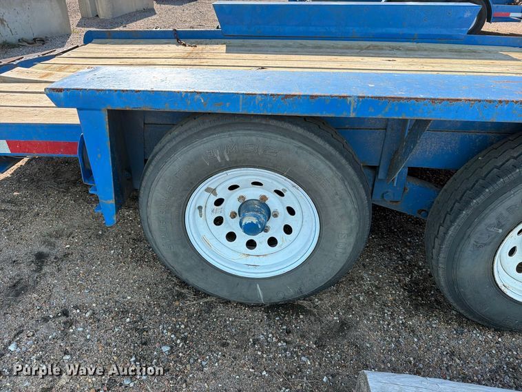 image for item DW6795 1999 Belshe equipment trailer