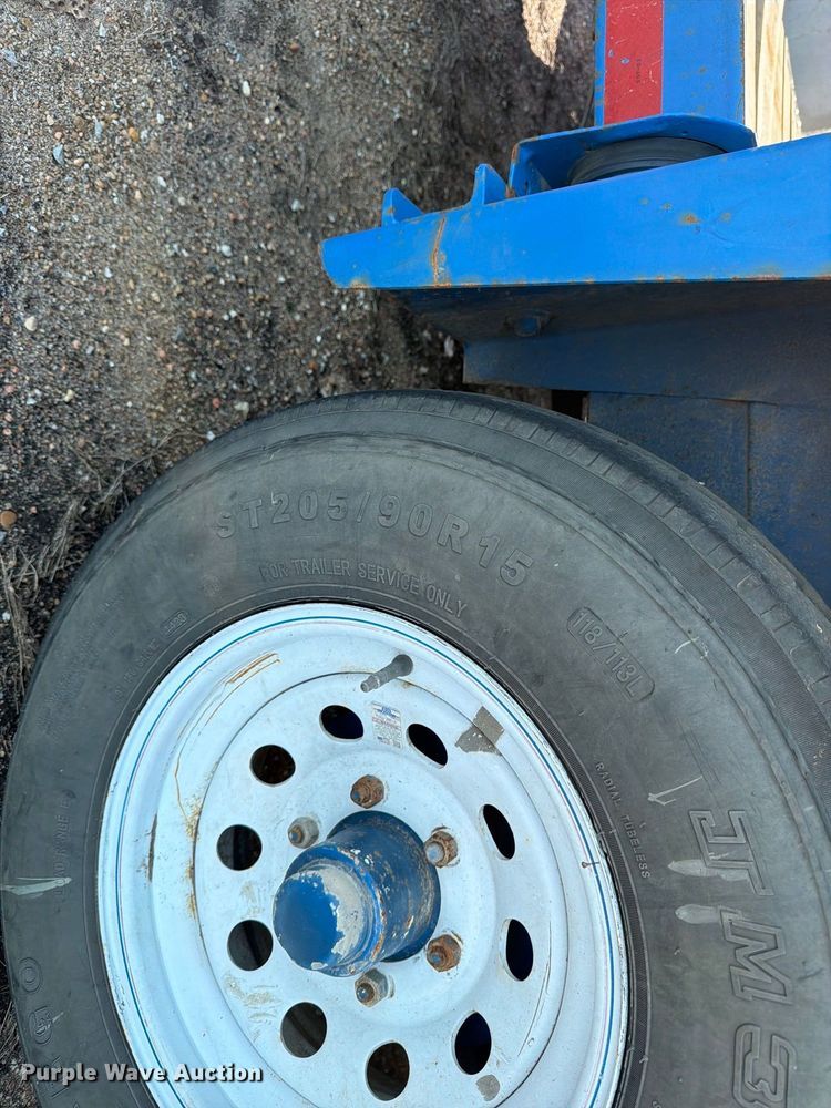 image for item DW6795 1999 Belshe equipment trailer