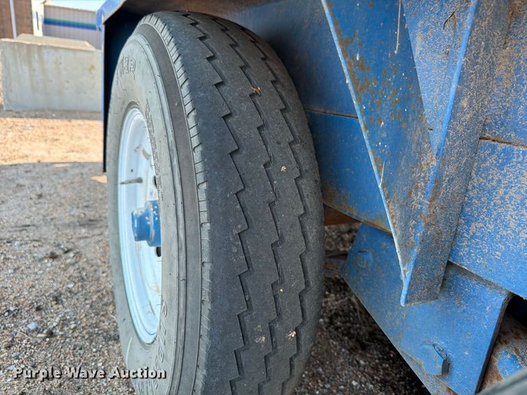 image for item DW6795 1999 Belshe equipment trailer