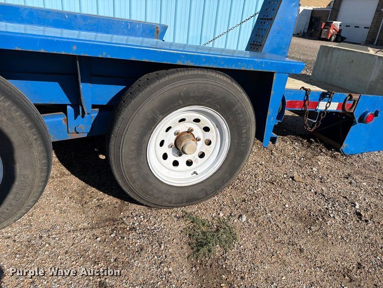 image for item DW6795 1999 Belshe equipment trailer