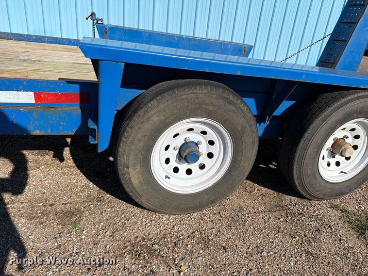 image for item DW6795 1999 Belshe equipment trailer