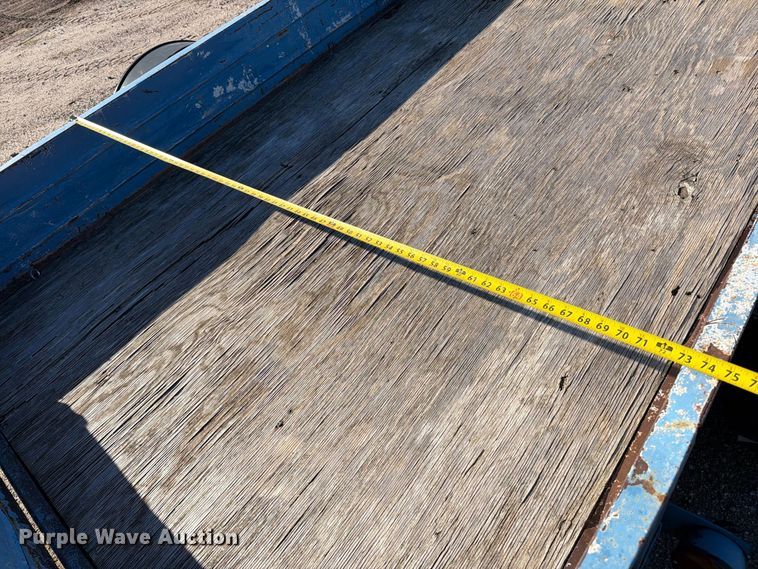 image for item DW6796 Tilt deck utility trailer