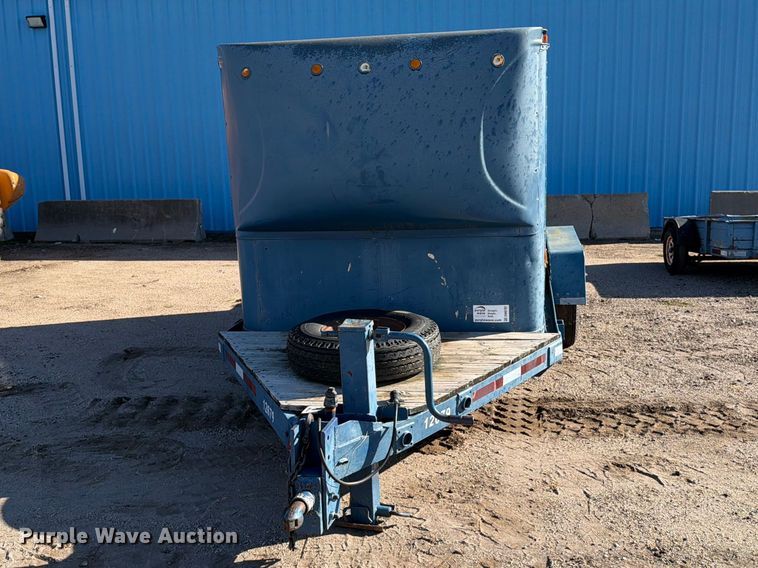 image for item DW6797 1977 JFW Enclosed cargo trailer