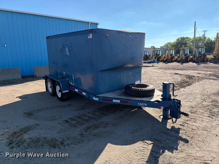 image for item DW6797 1977 JFW Enclosed cargo trailer