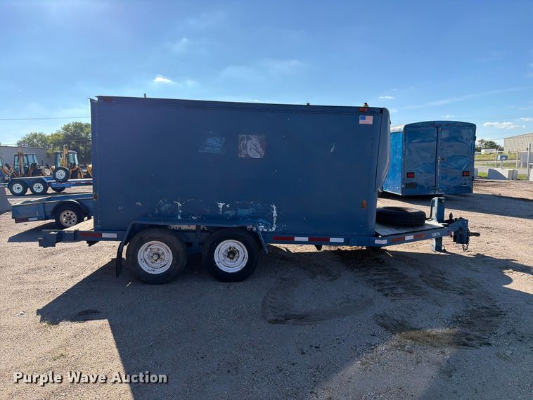 image for item DW6797 1977 JFW Enclosed cargo trailer
