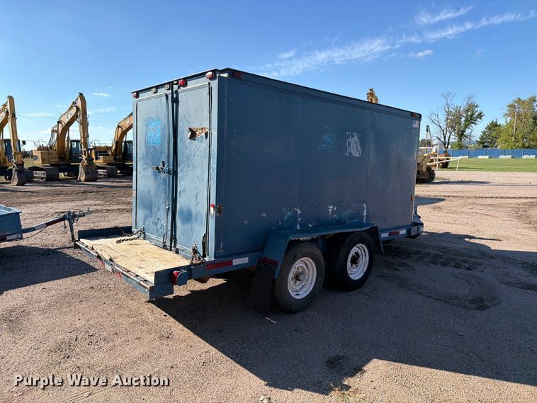image for item DW6797 1977 JFW Enclosed cargo trailer