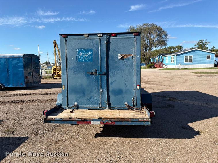 image for item DW6797 1977 JFW Enclosed cargo trailer