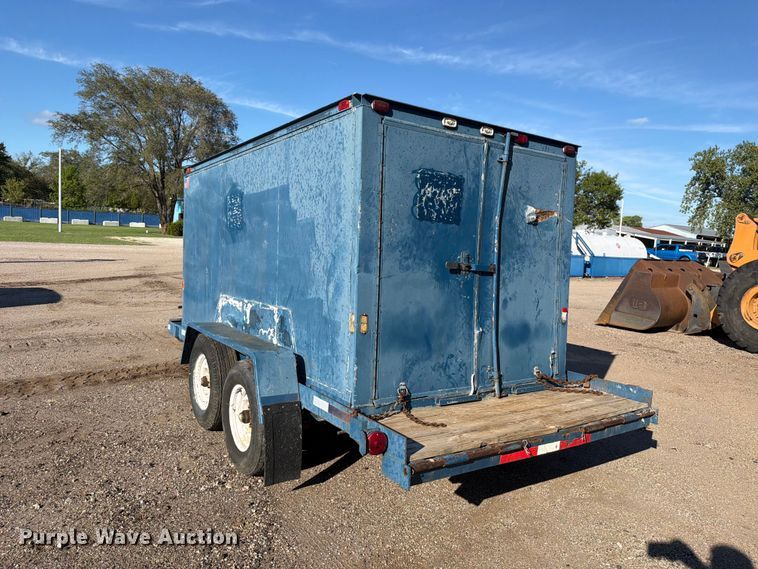 image for item DW6797 1977 JFW Enclosed cargo trailer