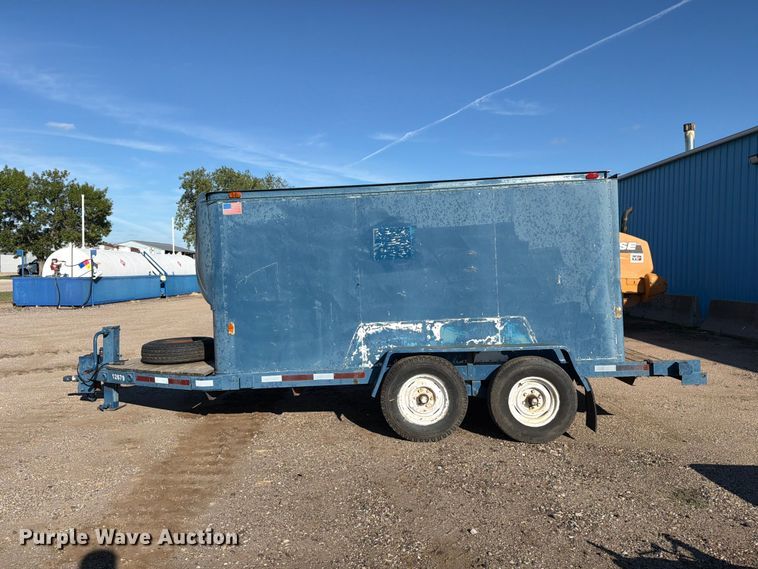 image for item DW6797 1977 JFW Enclosed cargo trailer