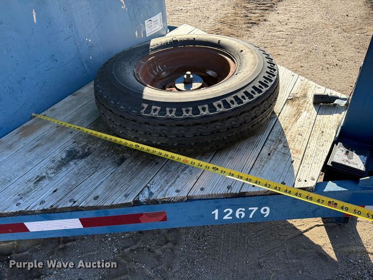 image for item DW6797 1977 JFW Enclosed cargo trailer