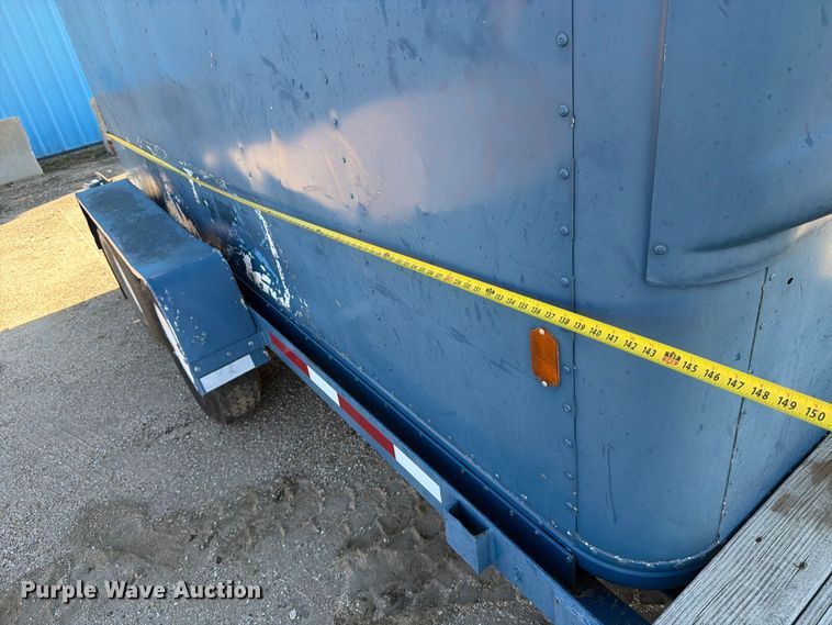 image for item DW6797 1977 JFW Enclosed cargo trailer