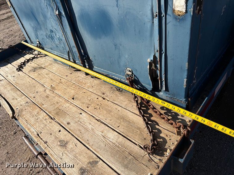 image for item DW6797 1977 JFW Enclosed cargo trailer