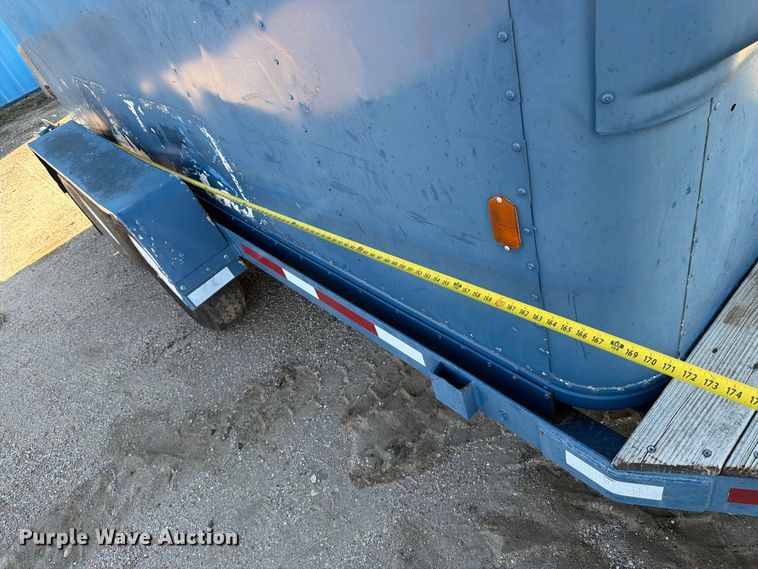 image for item DW6797 1977 JFW Enclosed cargo trailer