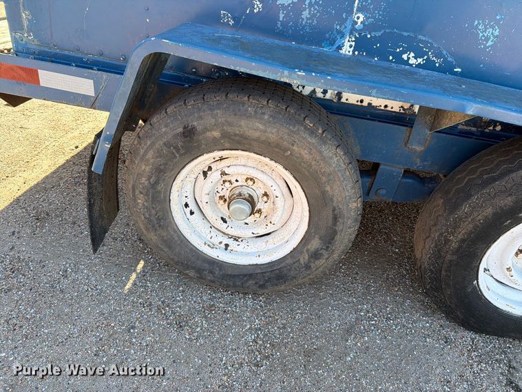 image for item DW6797 1977 JFW Enclosed cargo trailer