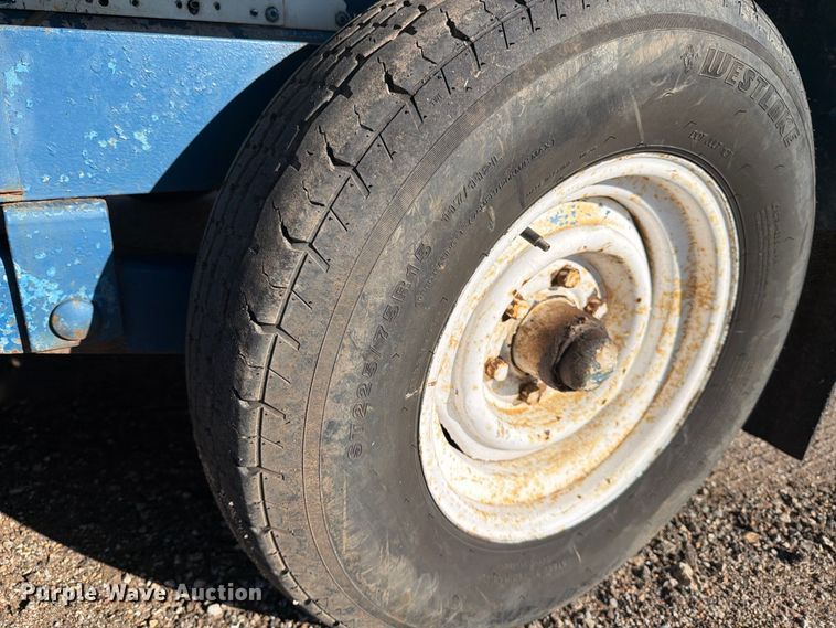 image for item DW6797 1977 JFW Enclosed cargo trailer