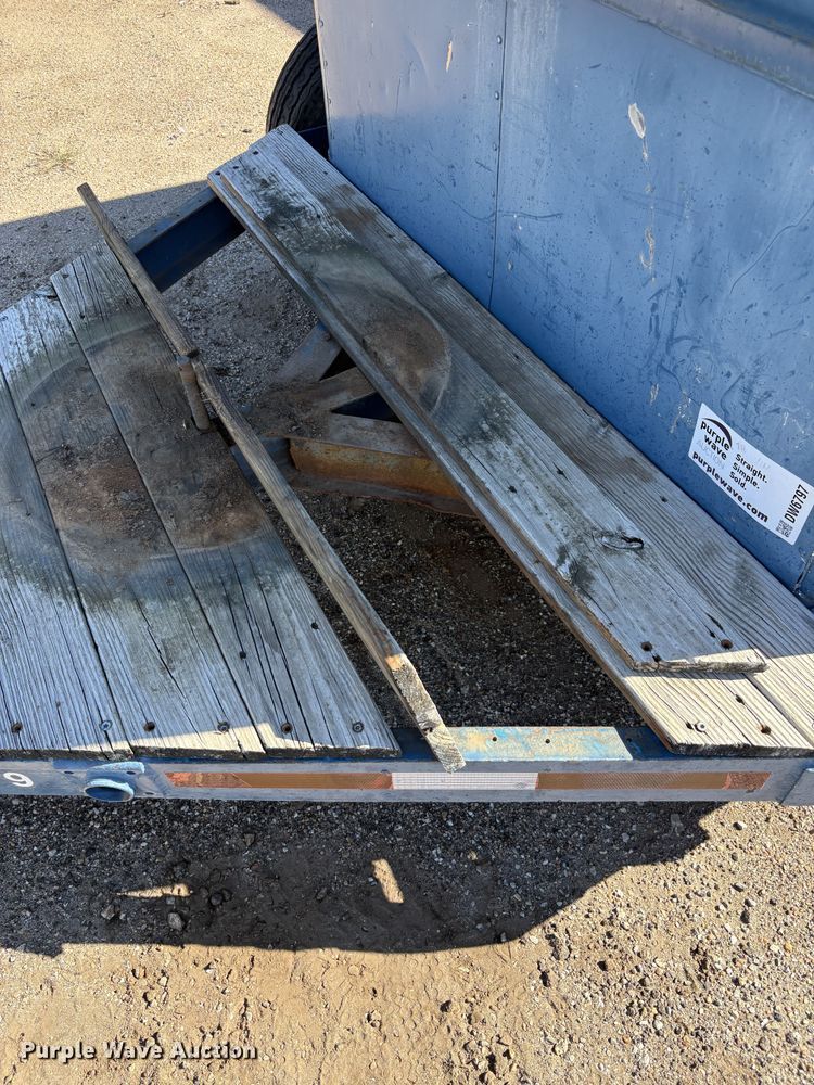 image for item DW6797 1977 JFW Enclosed cargo trailer