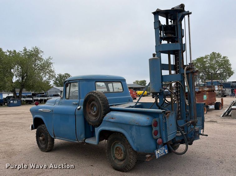 image for item DW6800 1957 Chevrolet 3100 drilling rig truck