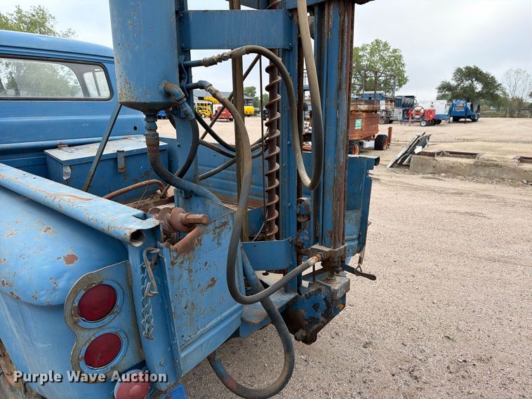 image for item DW6800 1957 Chevrolet 3100 drilling rig truck