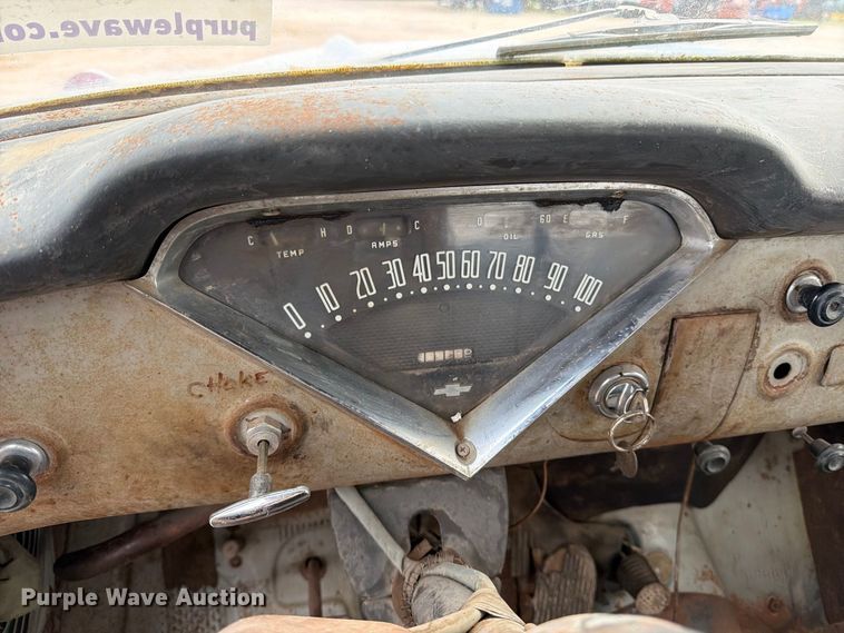 image for item DW6800 1957 Chevrolet 3100 drilling rig truck