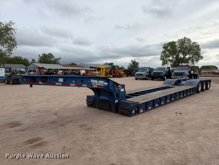 image for item EC4616 2006 Trail king TK110HDG-513 lowboy equipment trailer