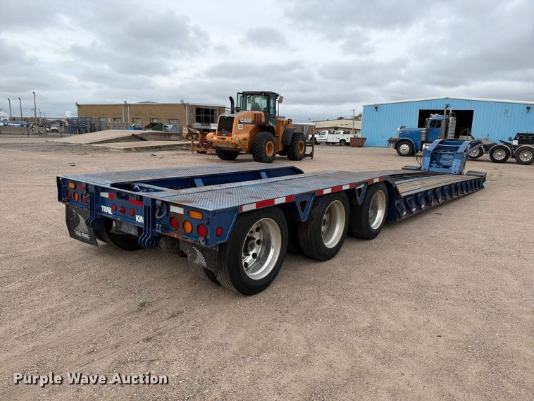 image for item EC4616 2006 Trail king TK110HDG-513 lowboy equipment trailer