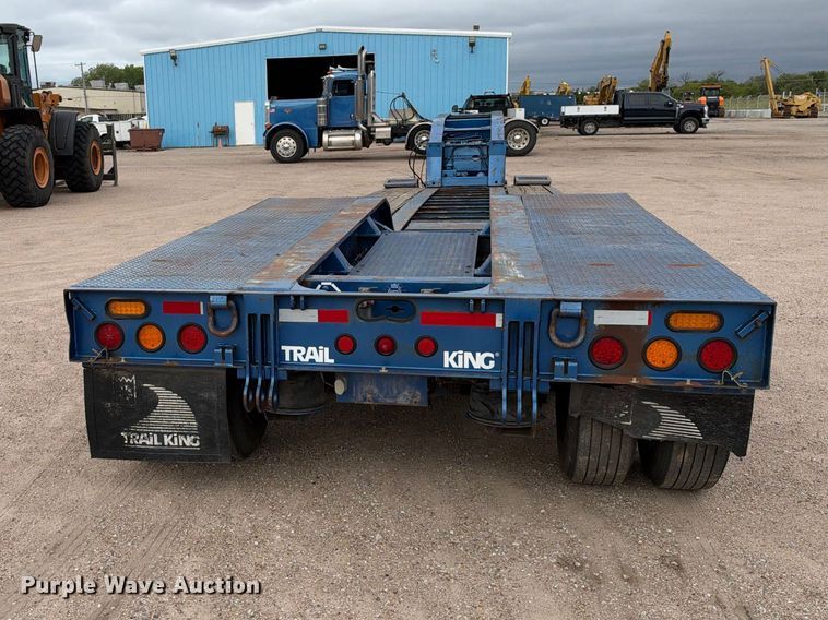 image for item EC4616 2006 Trail king TK110HDG-513 lowboy equipment trailer