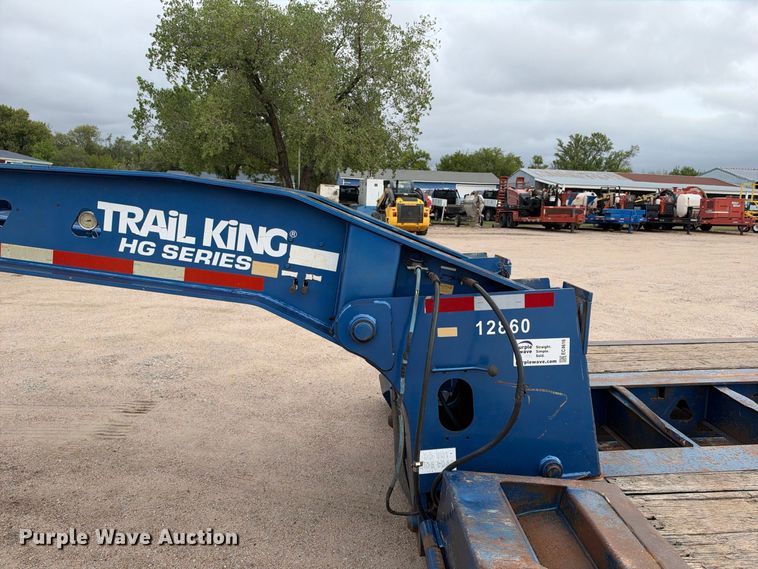 image for item EC4616 2006 Trail king TK110HDG-513 lowboy equipment trailer