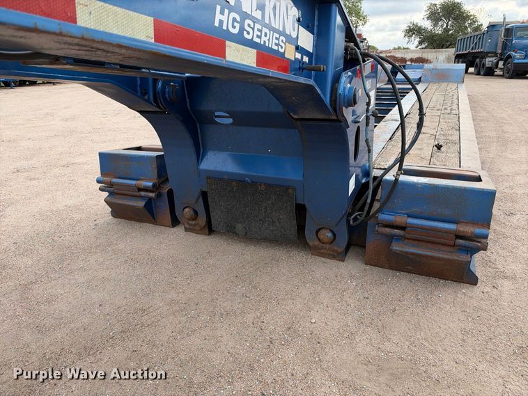 image for item EC4616 2006 Trail king TK110HDG-513 lowboy equipment trailer