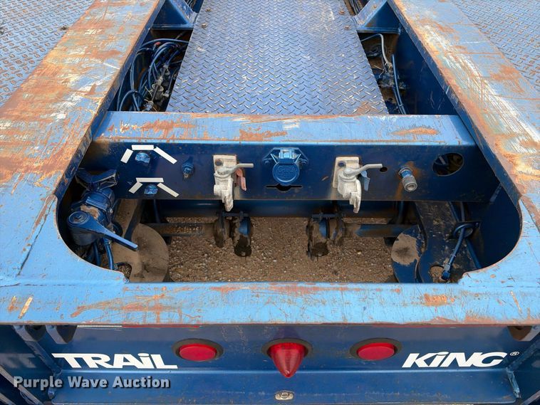 image for item EC4616 2006 Trail king TK110HDG-513 lowboy equipment trailer