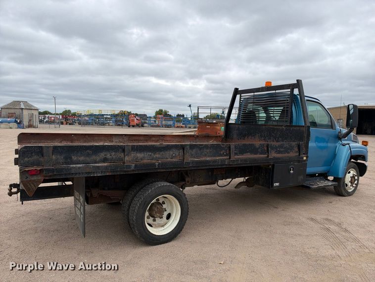 image for item EC4619 2005 GMC C4500 dump flatbed truck