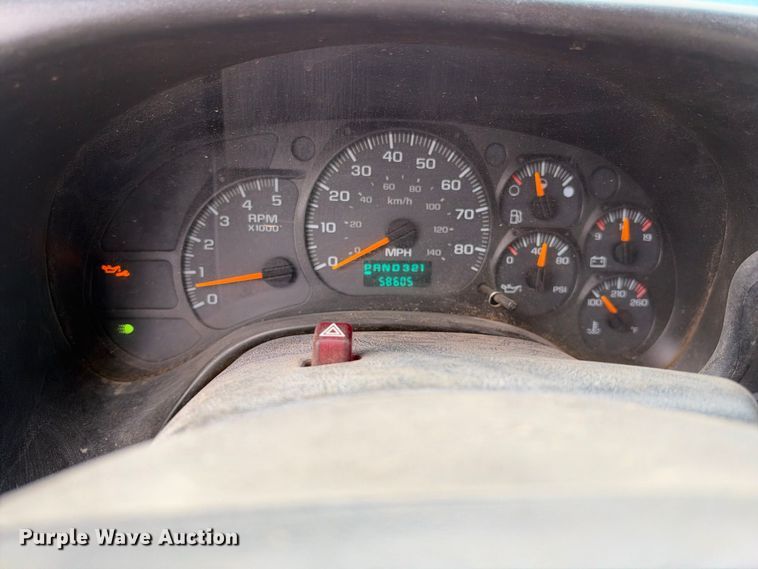 image for item EC4619 2005 GMC C4500 dump flatbed truck