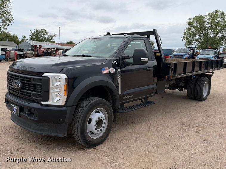 2024 Ford F600 dump flatbed truck