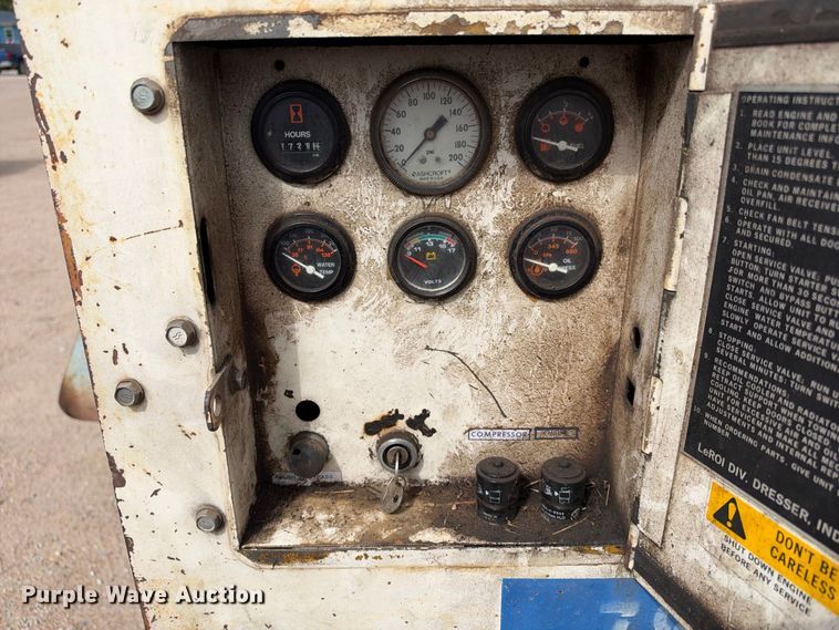 image for item EC4623 1989 LeRoi Air Compressor 