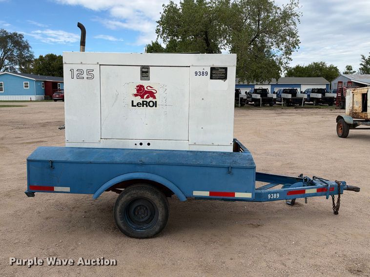 image for item EC4624 1998 LeRoi 125CFM air compressor