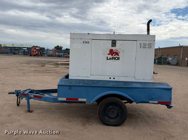 image for item EC4624 1998 LeRoi 125CFM air compressor