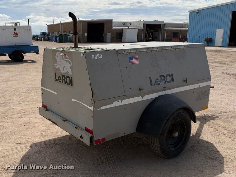 image for item EC4627 1998 LeRoi 185CM air compressor