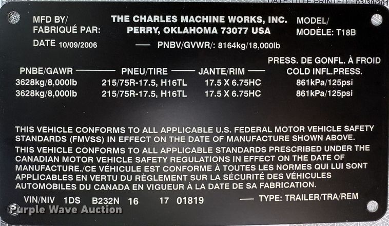 2011 Ditch Witch JT922