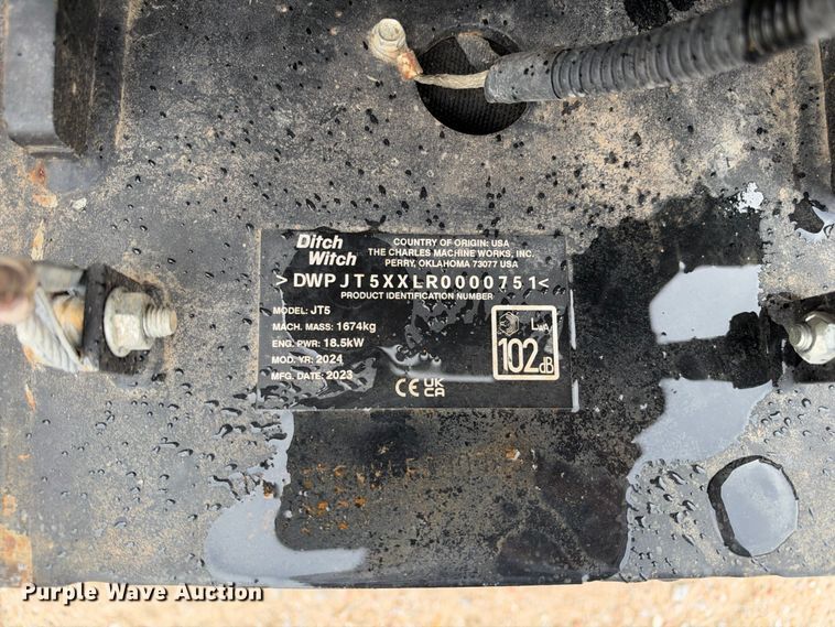 image for item EC4631 2024 Ditch Witch JT5 directional boring unit